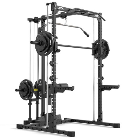 Half Rack ATX Avec Poulie Et Multipresse