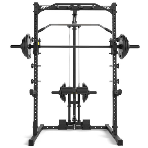 Half Rack ATX Avec Poulie Et Barre Guidée Pour Home Gym