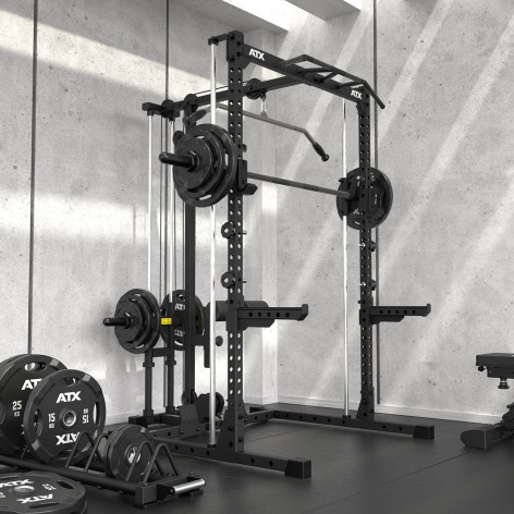 Station Musculation ATX Avec Poulie Et Multipresse Guidée