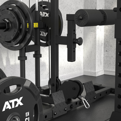 Demi Rack ATX Avec Poulie Et Multipresse Pour Exercices Complets
