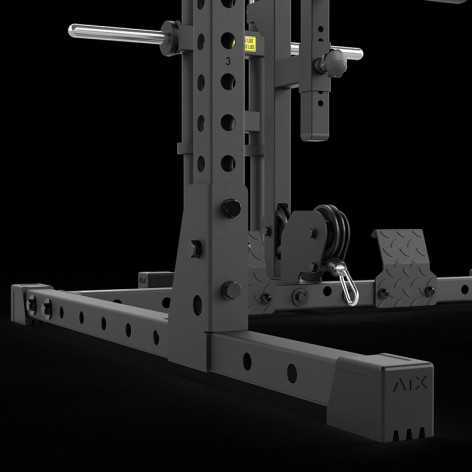 Half Rack ATX Avec Poulie Et Multipresse Guidée Pour Home Gym