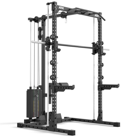 Demi-Rack ATX Avec Poulie Guidée et J Hooks de Sécurité