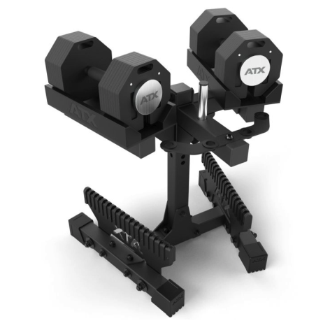 Haltères réglables ATX avec support inclus