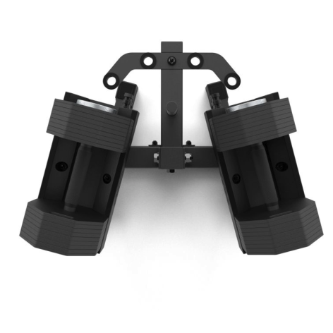 Haltères réglables ATX avec plaques interchangeables et support de rangement