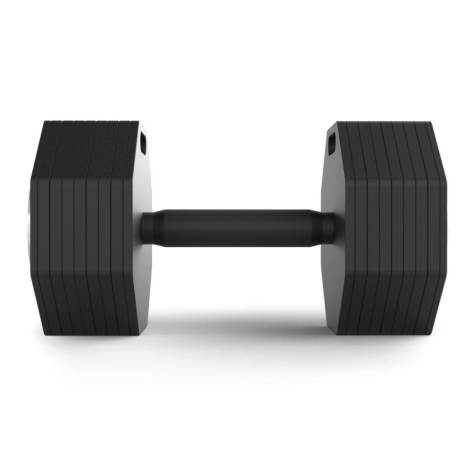 Paire d’haltères réglables avec rangement et barre SZ