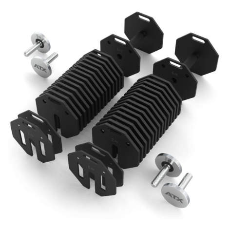 Pack home gym complet avec haltères, support et barre SZ