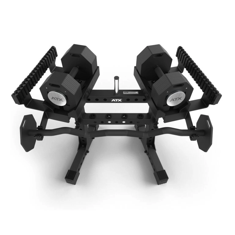 Pack musculation complet avec haltères réglables et barre SZ