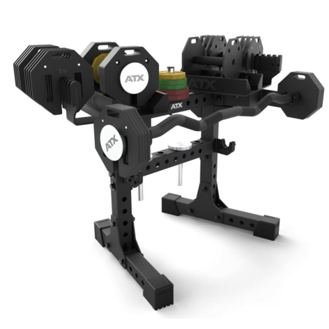 Haltères octogonales ATX pour home gym et salle professionnelle