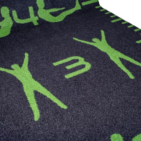 Piste de speedtrack en gazon artificiel