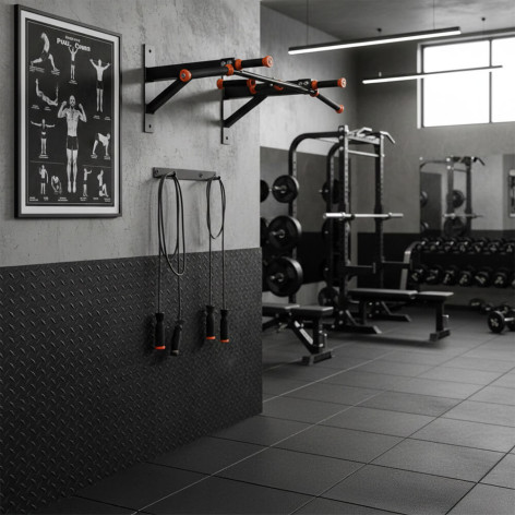 Barre de traction pour salle de sport