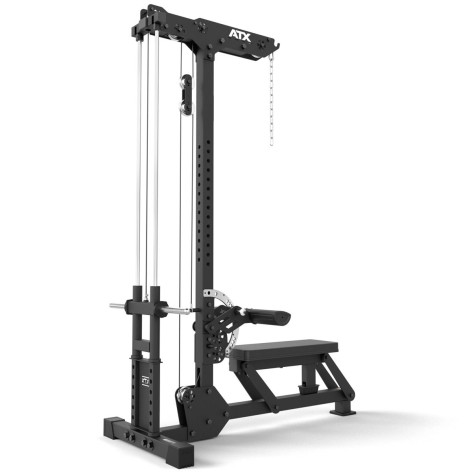 Plate loaded pulley station