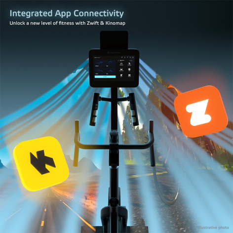 Vélo de cardio connecté