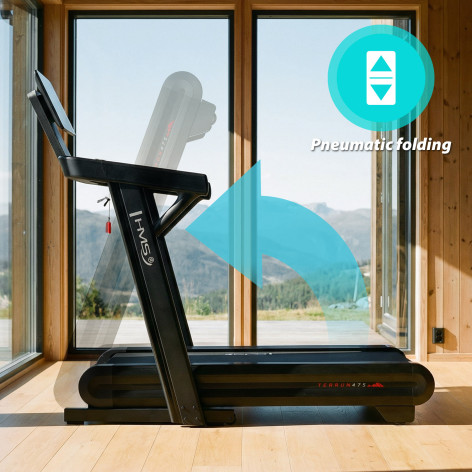 Tapis de cardio pliable