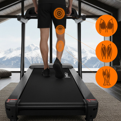 Tapis de running avec excellent système d'absorption