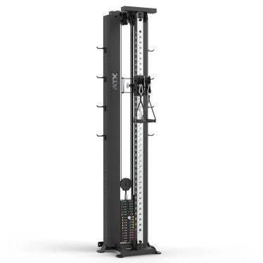 Cable pulley station