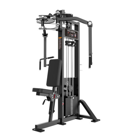 Pec deck dual rear delt station