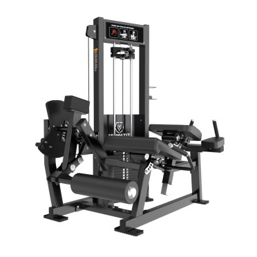 Machine leg curl allongé et leg extension professionnelle