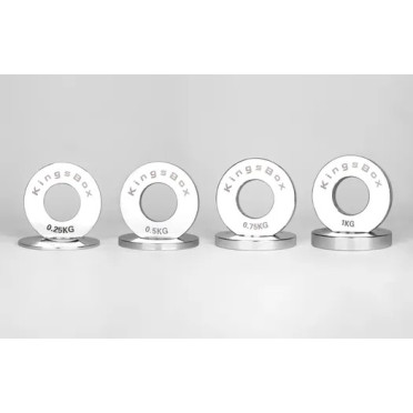Mini plaques de poids olympiques en acier