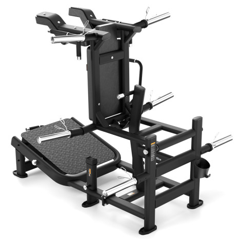 Hack squat machine à charge libre