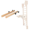 Barres de dips pour espalier mural et home gym