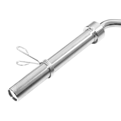 Barre olympique 50 mm pour entraînement force jambes