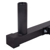 Rack de rangement vertical pour disques et barres 50 mm