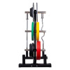 Rack de rangement vertical pour salle de sport