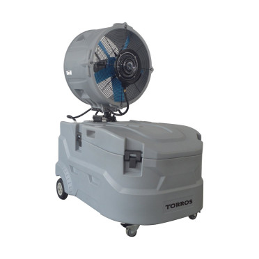 Brumisateur ventilateur mobile 380 L pour salle de sport