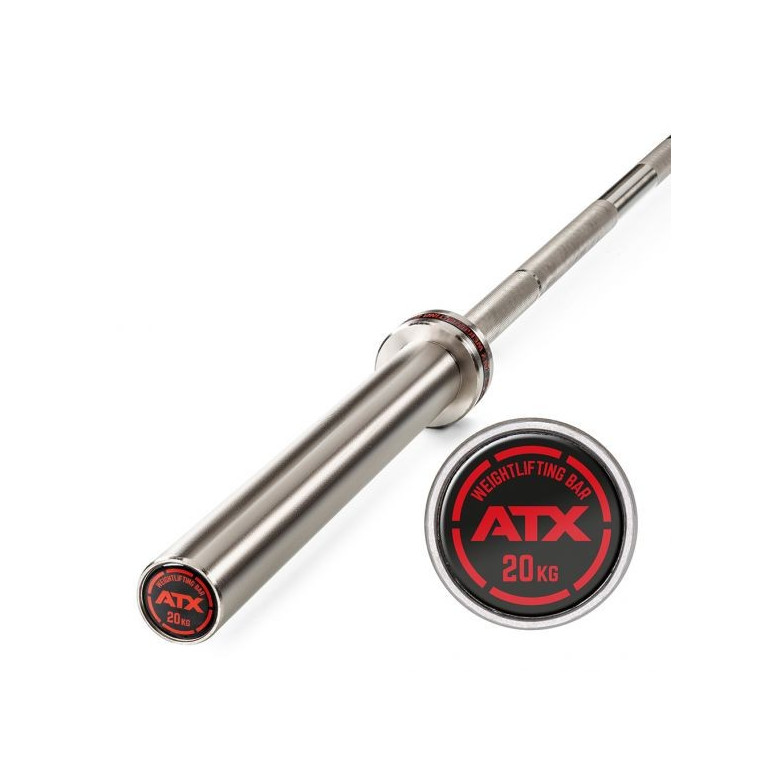 Barre droite de musculation olympique