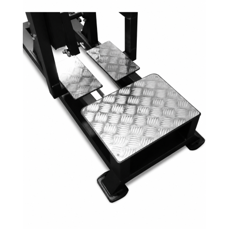 Machine debout pour le travail des hanches