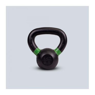 Kettlebells en fonte avec revêtement en poudre durable de 4 à 40 kg avec code couleur pour Hyrox et musculation