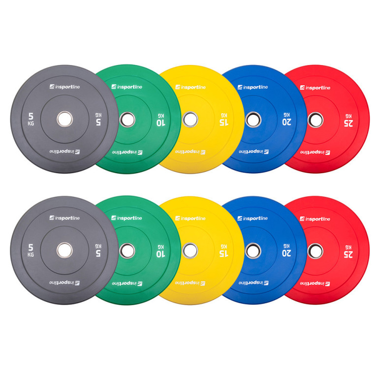 Set disques de poids musculation 2 x 5-25 kg