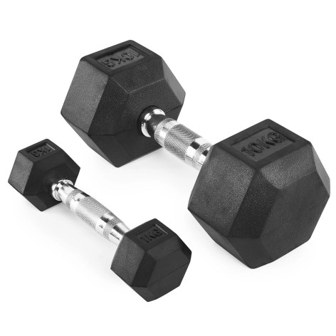Pack haltères hexagonaux
