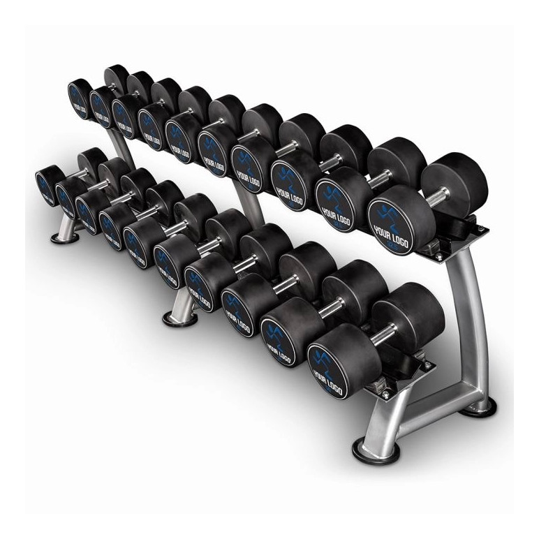 Set d’haltères pour entraînement en salle de sport