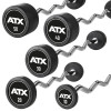 Barres d'haltère pré-chargées ATX 10 à 50 kg