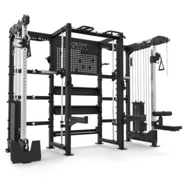 Multi Cable Column Rack ATX avec option smith machine et double poulies de 125 kg