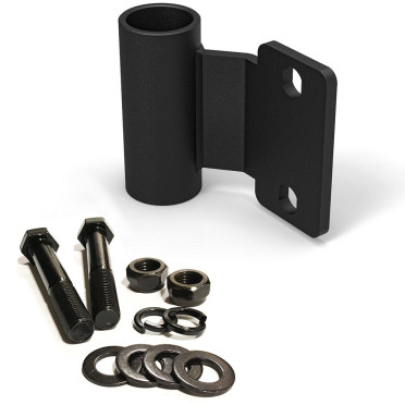 Support de rangement pour barre olympique sur rig de crossfit