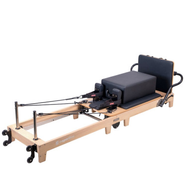 Reformer Pilates professionnel en chêne massif