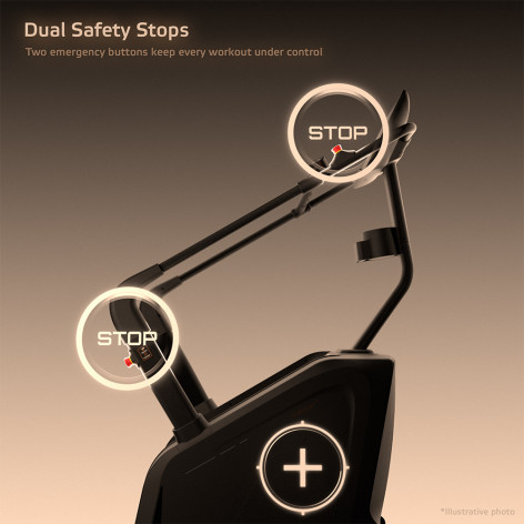 Stair climber compact pour home gym premium et salle