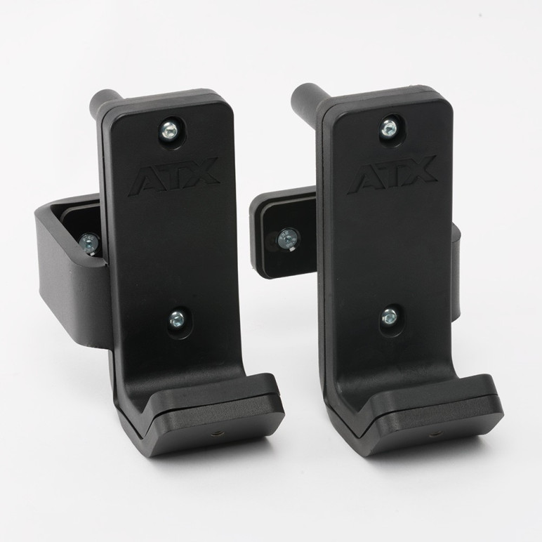 Paire crochets en J pour rigs de crossfit