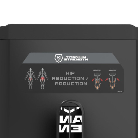 Seated adducteurs dual abducteurs machine