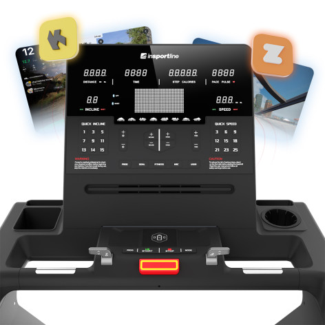 Tapis de course avec écran LED