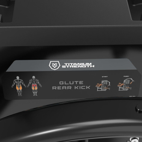 Glute rear kick station professionnelle