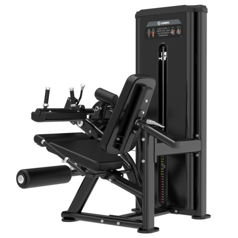 Station leg curl dual leg extension