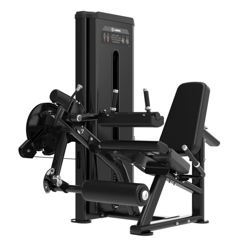 Leg curl dual seated leg extension machine premium