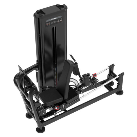 Leg press machine avec fonction hack squat