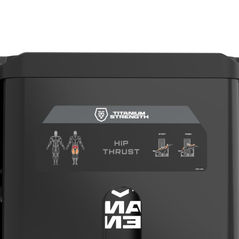 Machine Hip Thrust Titanium Strength