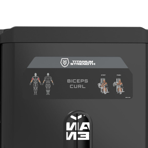 Biceps curl machine pro