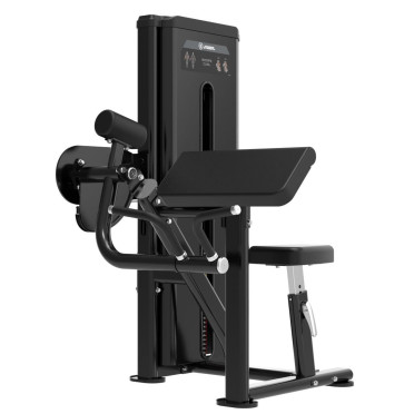 Curl Biceps Machine à charge guidée 125 kg pour salles de sport professionnelles - Titanium Strength Black Series RX BSRX-S54