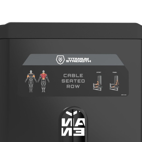 Station de tirage rowing Titanium Strength
